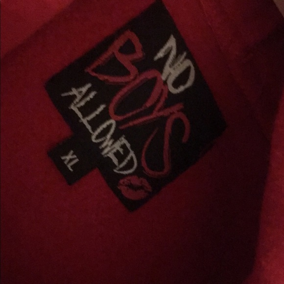 XL sweat crop top - Picture 2 of 3